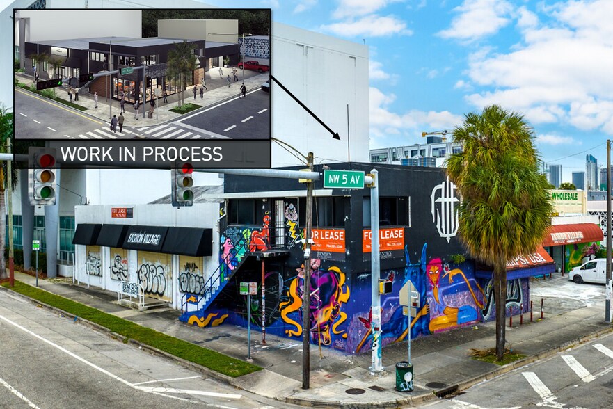 More Photos Of 2887-2899 NW 5th Ave, Miami Storefront Retail Office For Sale