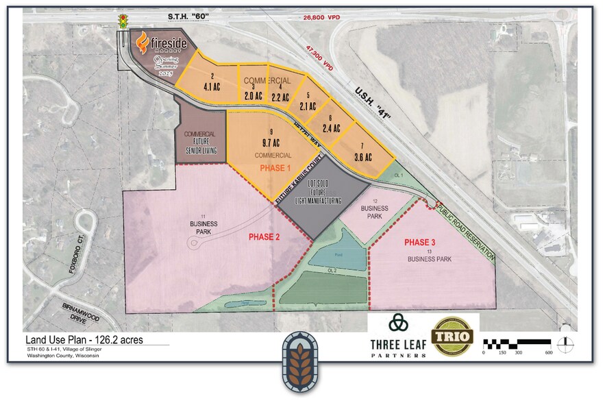 More Photos Of SWQ I-41 & State Road 60, Slinger Land For Sale