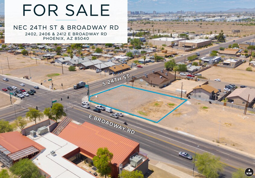 Primary Photo Of 2402 Broadway Road, Phoenix Land For Sale
