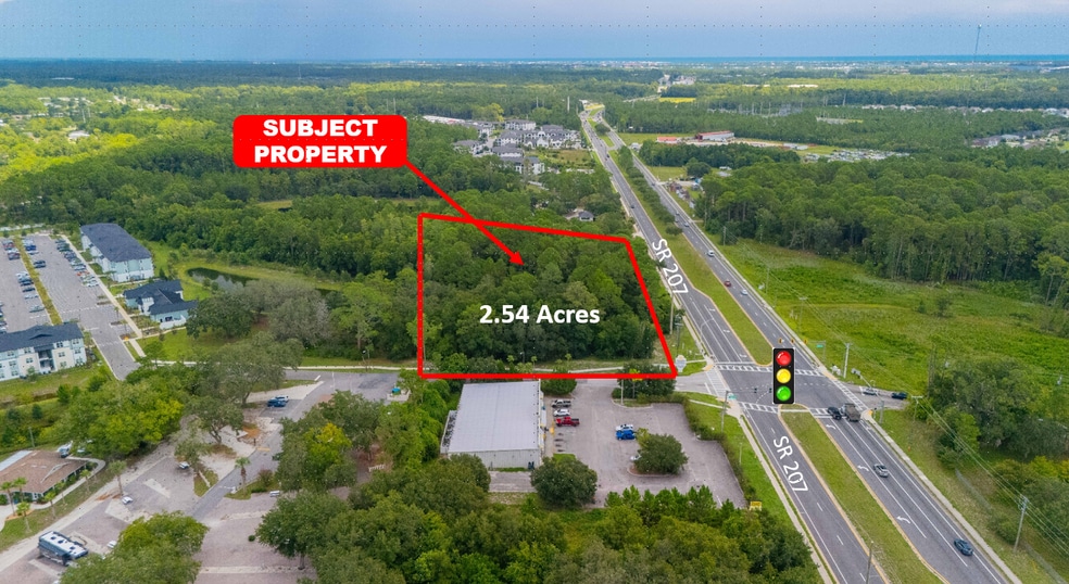 Primary Photo Of SR 207 @ Hilltop Road, Saint Augustine Land For Sale