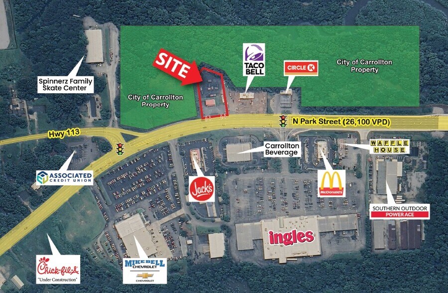 More Photos Of 1133 N Park St, Carrollton Office For Lease