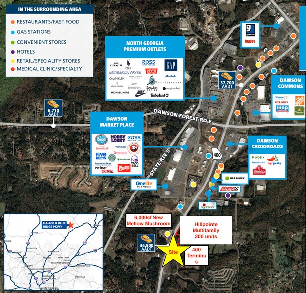 More Photos Of 205 Blue Ridge Pkwy, Dawsonville Storefront For Lease