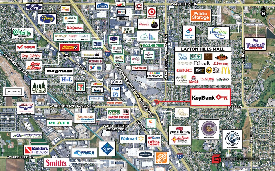 More Photos Of 999 N Hill Field Rd, Layton Bank For Sale