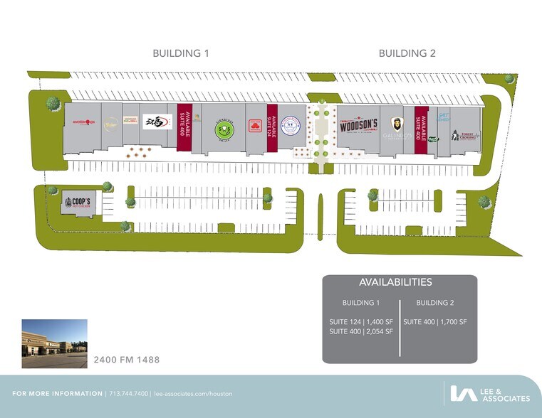 More Photos Of 2400 FM 1488 Rd, The Woodlands Storefront For Lease