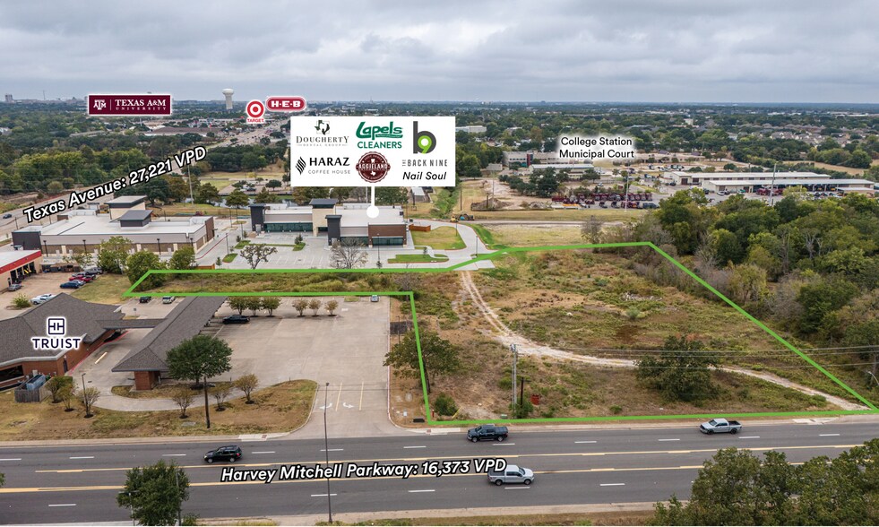 More Photos Of 2735 Harvey Mitchell Parkway South, College Station Land For Sale