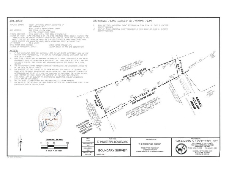 More Photos Of 37 N Industrial Blvd, Paoli Land For Lease