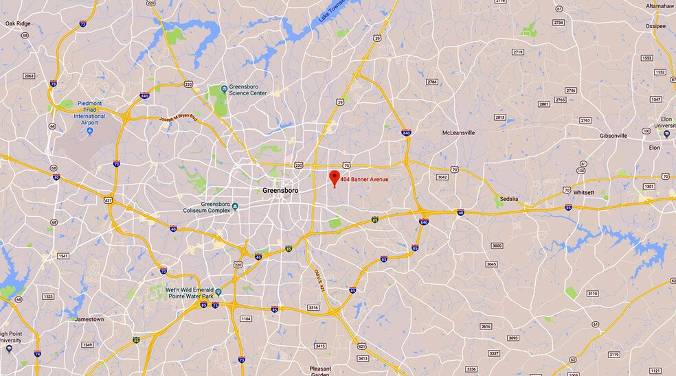 More Photos Of 402-404 Banner Ave, Greensboro Land For Lease