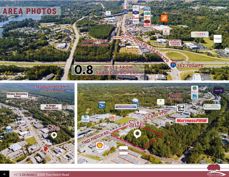 More Photos Of 8500 Two Notch Rd, Columbia Freestanding For Sale