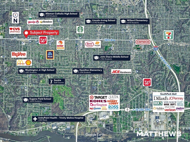 More Photos Of 2943 18th Ave, Rock Island Fast Food For Sale