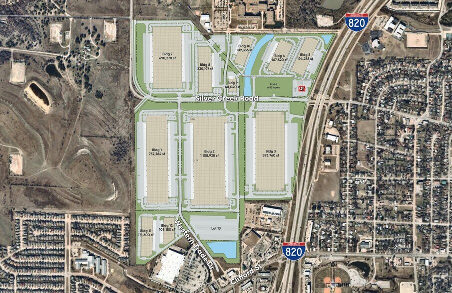 More Photos Of 9449 Silver Creek Rd, Fort Worth Warehouse For Lease