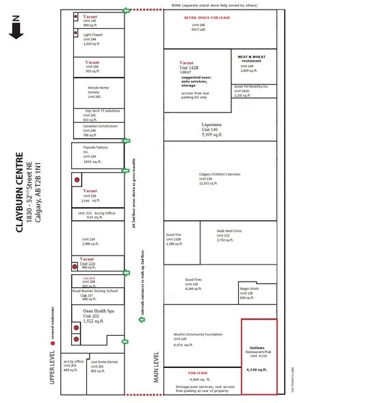 More Photos Of 1830 52nd St SE, Calgary Showroom For Lease