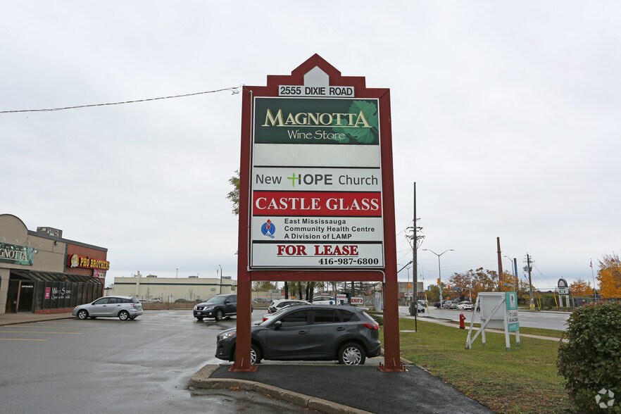 More Photos Of 2555 Dixie Rd, Mississauga Storefront For Lease
