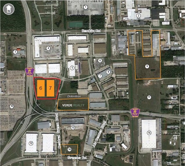 More Photos Of 16501 Central Green Blvd, Houston Warehouse For Lease