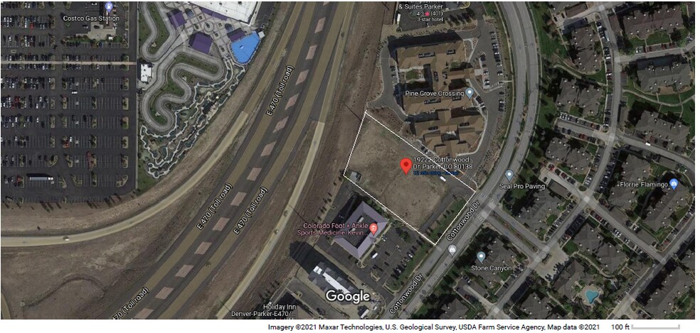 Primary Photo Of 19222 Cottonwood Drive, Parker Land For Sale