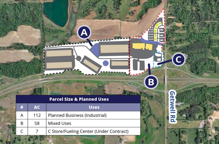 Primary Photo Of I-269 Expy @ Getwell Road, Hernando Land For Sale