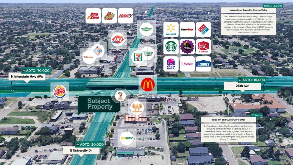 More Photos Of 1624 E University Dr, Edinburg Restaurant For Sale