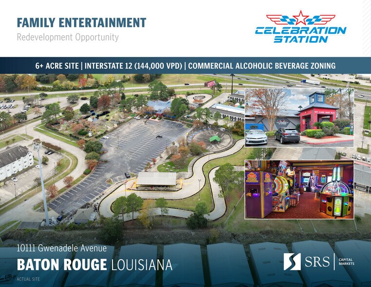 Primary Photo Of 10111 Gwenadele Ave, Baton Rouge Amusement Park For Sale