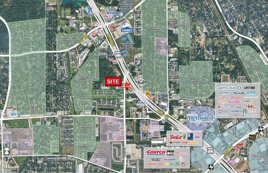 More Photos Of 19015 Tomball Pky, Houston General Retail For Lease