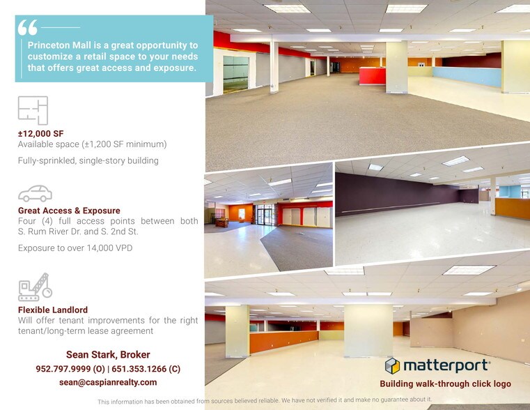 More Photos Of 110-114 S Rum River Dr, Princeton General Retail For Lease