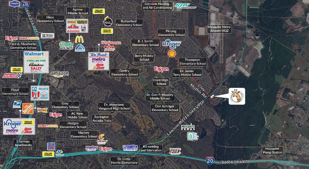 More Photos Of 3550 Clay Mathis Rd, Mesquite Daycare Center For Sale