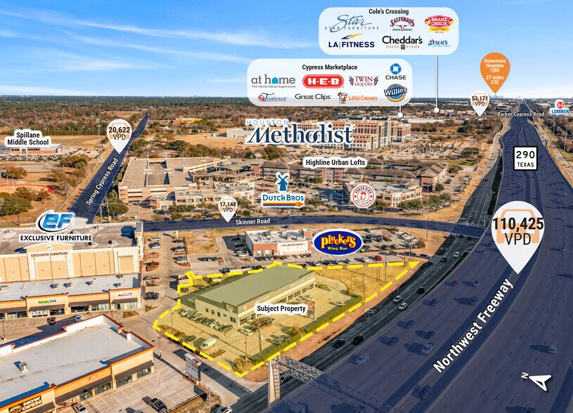 More Photos Of 25402 Northwest Fwy, Cypress Storefront Retail Office For Sale