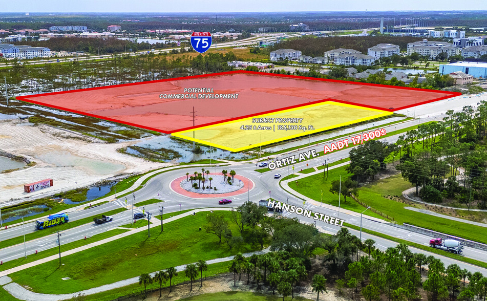 Primary Photo Of Ortiz Ave @ Hanson, Fort Myers Land For Lease