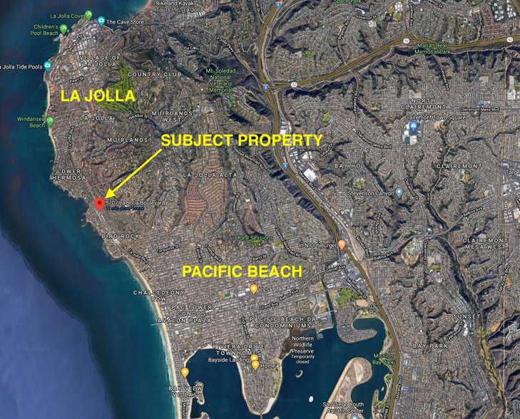 More Photos Of 5701-5707 La Jolla Blvd, La Jolla Freestanding For Lease