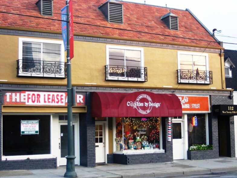 More Photos Of 112-118 W 25th Ave, San Mateo Storefront Retail Office For Lease