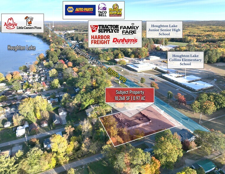 More Photos Of 4562 W Houghton Lake Dr, Houghton Lake Freestanding For Sale