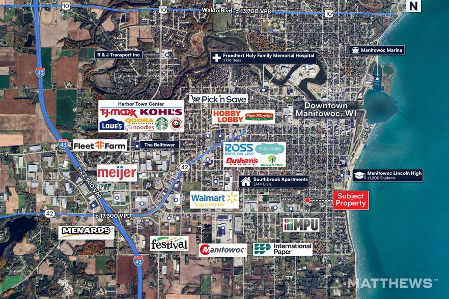 More Photos Of 1917 14th st, Manitowoc Self Storage For Sale