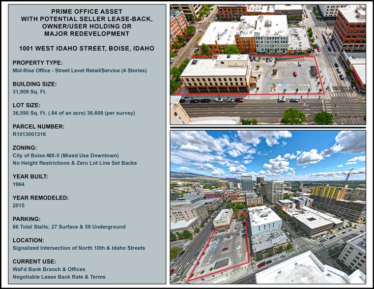 More Photos Of 1001 W Idaho St, Boise Office For Sale