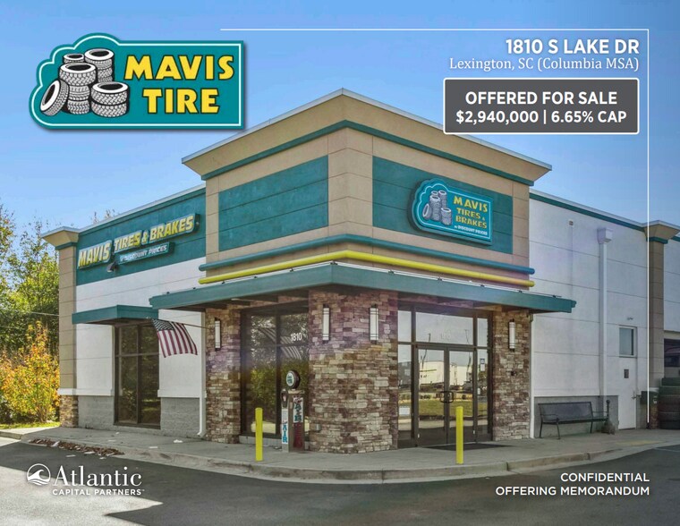 Primary Photo Of 1810 S Lake Dr, Lexington Auto Repair For Sale