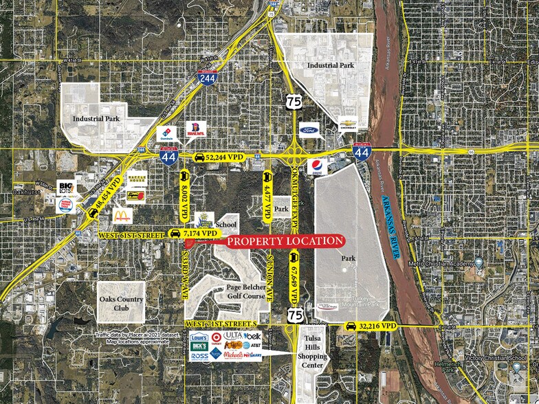 More Photos Of 6161 S 33rd West Ave, Tulsa Unknown For Lease