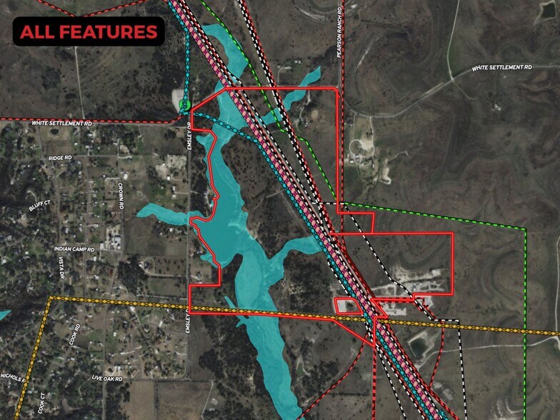 More Photos Of 4500 White Settlement Road, Willow Park Land For Sale