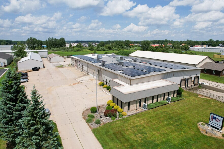 More Photos Of 300 Industrial Dr, Angola Manufacturing For Lease
