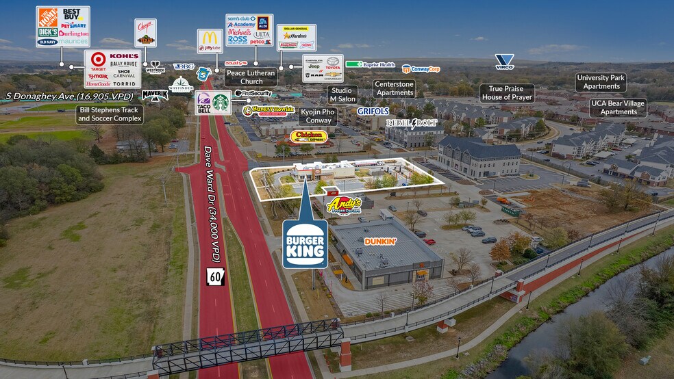 More Photos Of 2325 Dave Ward Dr, Conway Fast Food For Sale