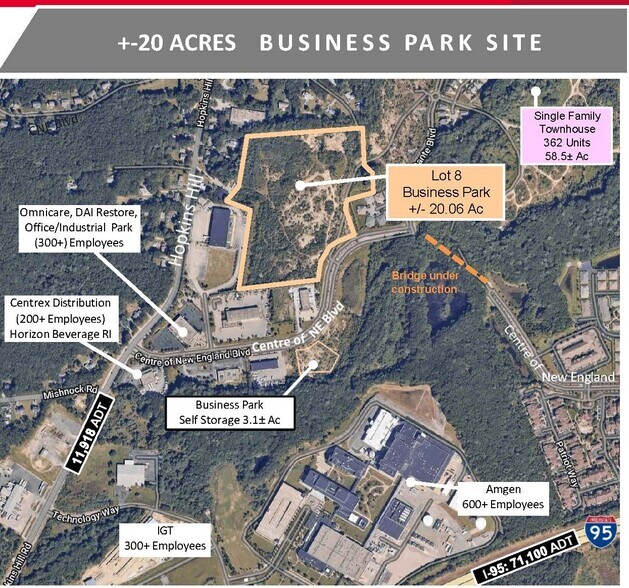 Primary Photo Of Centre of New England Boulevard Lot 8, Coventry Land For Sale
