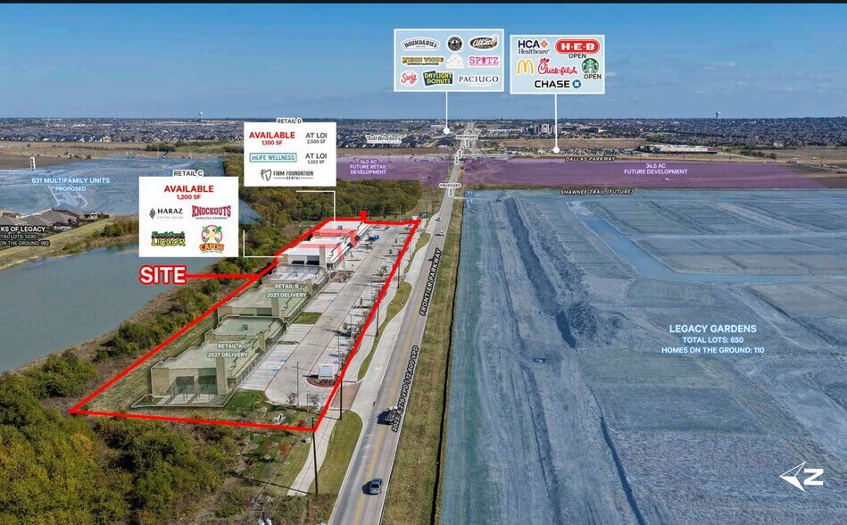 More Photos Of NWQ W Frontier Pky & Dallas Pky, Celina Unknown For Lease