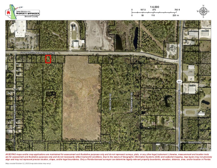 More Photos Of 1444 Foundation Park Blvd SE, Palm Bay Land For Sale