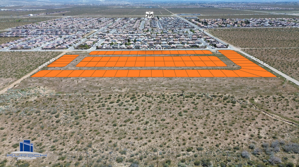 Primary Photo Of Delicious St. @ Cactus Rd., Adelanto Land For Sale