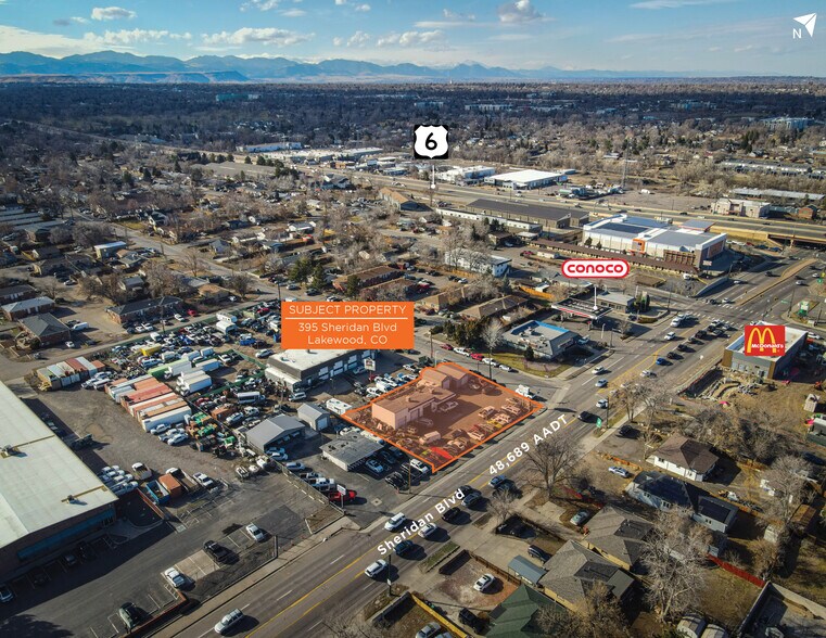 More Photos Of 395 Sheridan Blvd, Lakewood Auto Repair For Sale