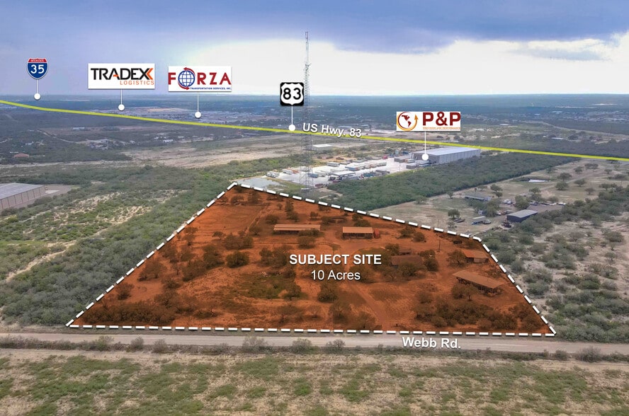 Primary Photo Of 297 Webb Rd., Laredo Land For Sale