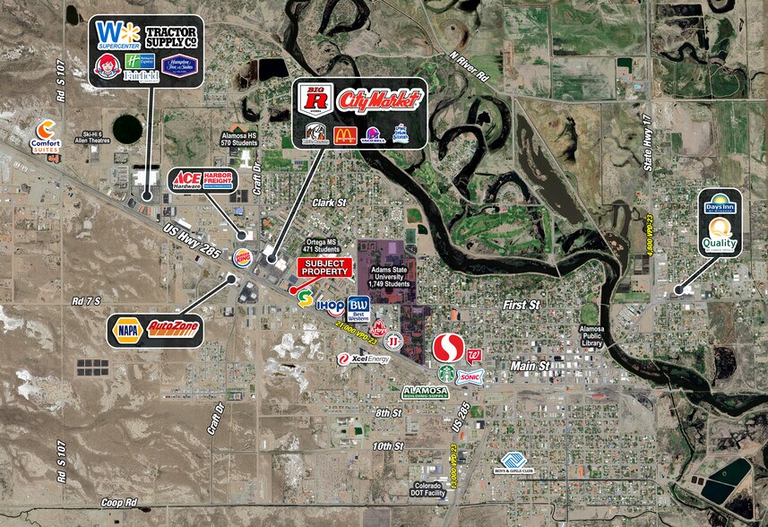 More Photos Of 2209 Main St, Alamosa Freestanding For Sale