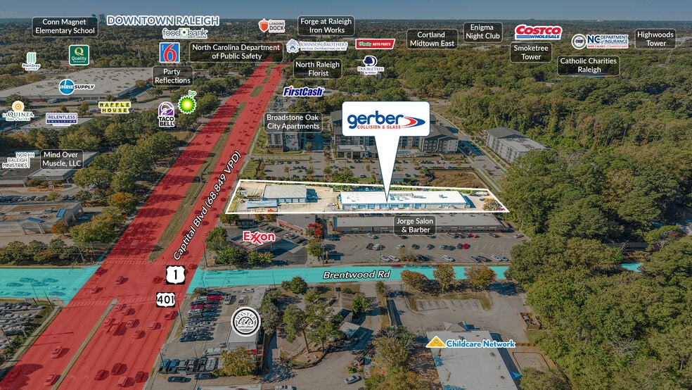 More Photos Of 2821 Capital Blvd, Raleigh Auto Repair For Sale
