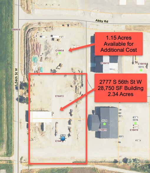 More Photos Of 2777 S 56th St W, Billings Warehouse For Lease