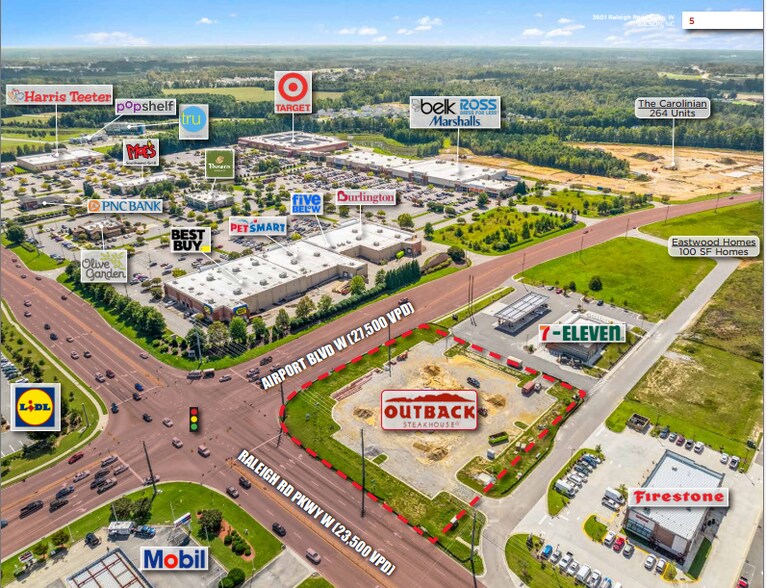 More Photos Of 3601 Raleigh Road Pky W, Wilson Restaurant For Sale