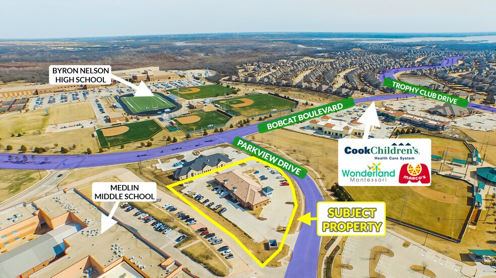 More Photos Of 625 Parkview Dr, Trophy Club Medical For Sale