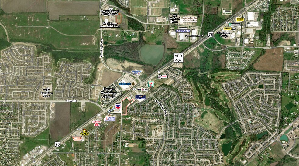 More Photos Of SH78 & Hooper Rd, Sachse Land For Sale