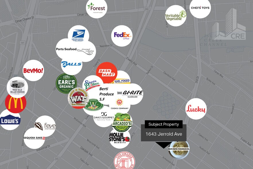 More Photos Of 1643 Jerrold Ave, San Francisco Industrial For Sale