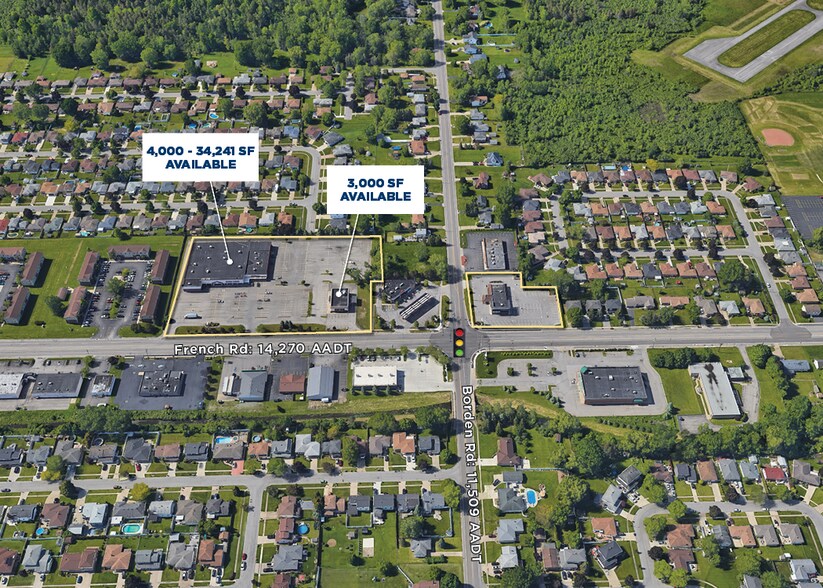 Primary Photo Of 1231-1235 French Rd, Depew Unknown For Lease